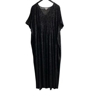 Unique vintage caftan sheer burnout cameo skull plus size witchy goth
